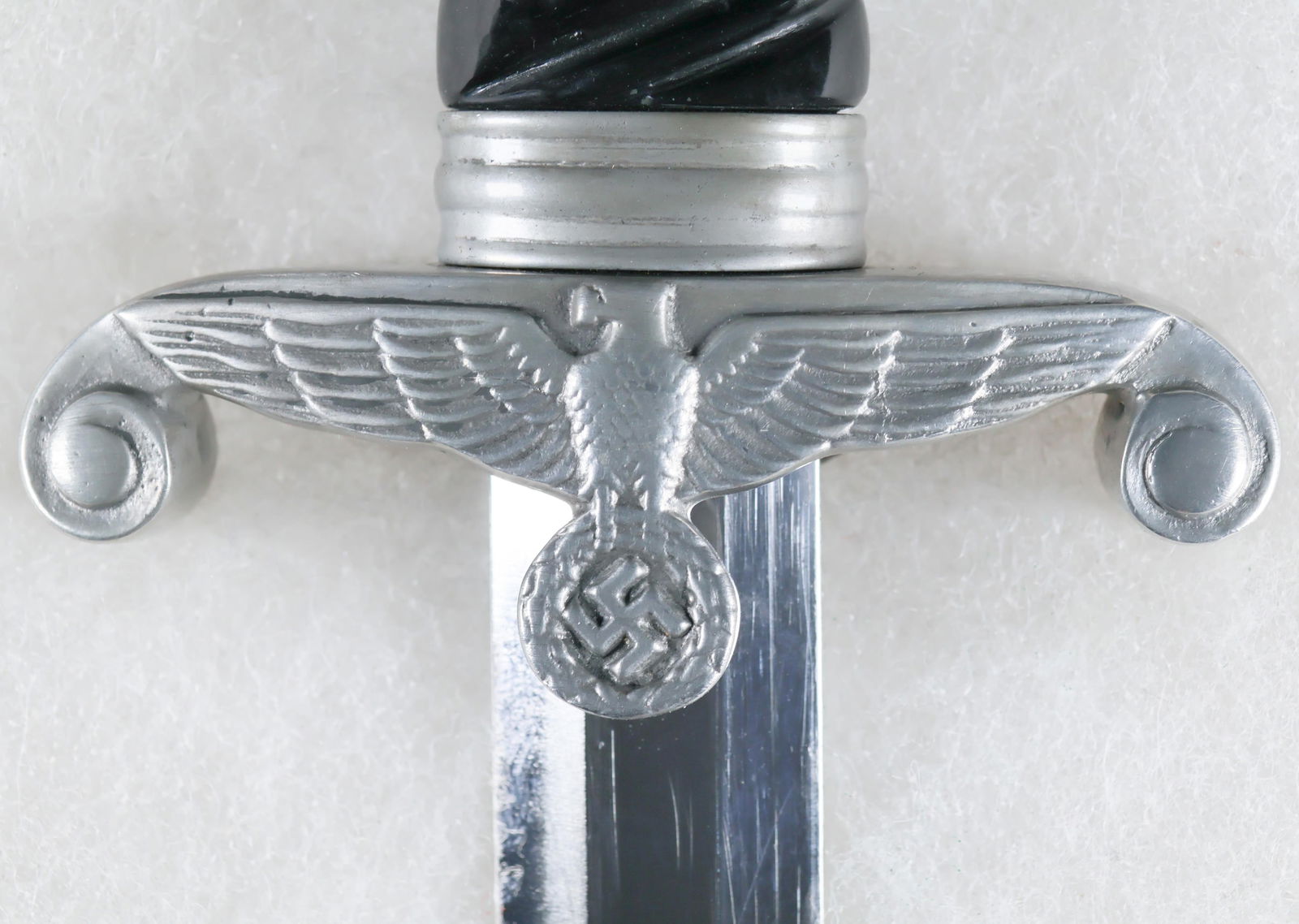 RAILWAY WATER POLICE PROTECTION DAGGER: Very rare German Railway Water Police Protection Dagger, by Carl Eickhorn of Solingen, the rarest Third Reich production dagger made. This dagger was issued specifically to the small group of police
