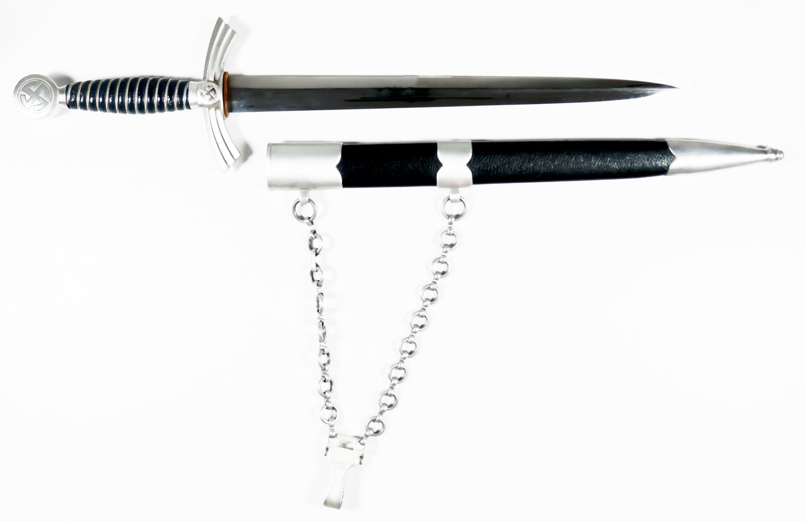 FIRST MODEL LUFTWAFFE DAGGER BY SMF, WITH HANGER - 2