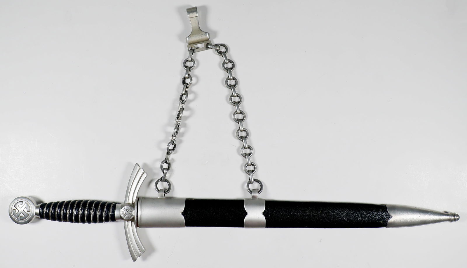 FIRST MODEL LUFTWAFFE DAGGER BY SMF, WITH HANGER - 3