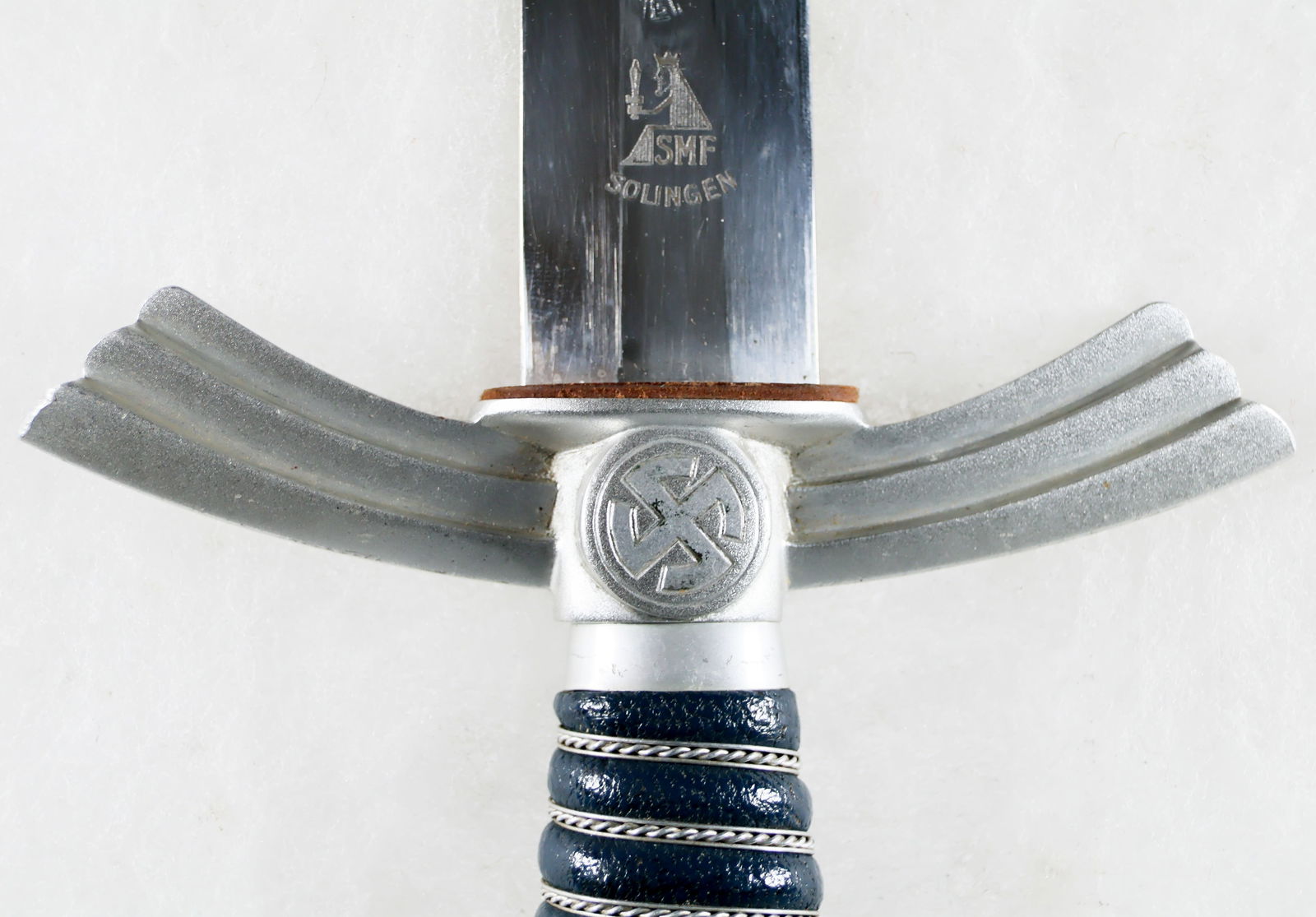 FIRST MODEL LUFTWAFFE DAGGER BY SMF, WITH HANGER - 7