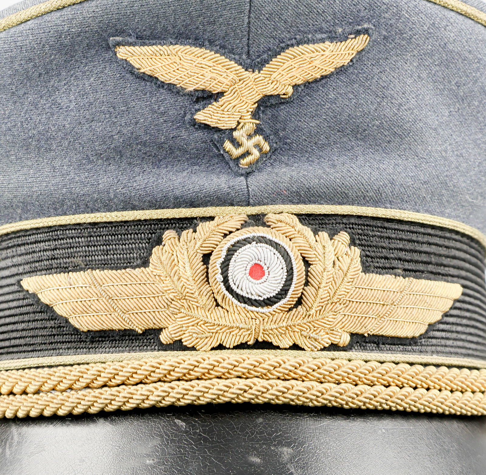 LUFTWAFFE GENERAL OFFICER'S VISOR CAP - 5