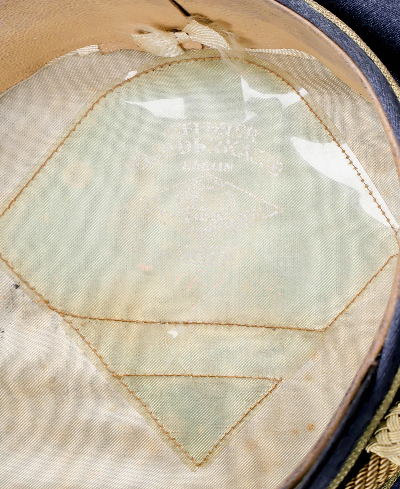 LUFTWAFFE GENERAL OFFICER'S VISOR CAP - 8