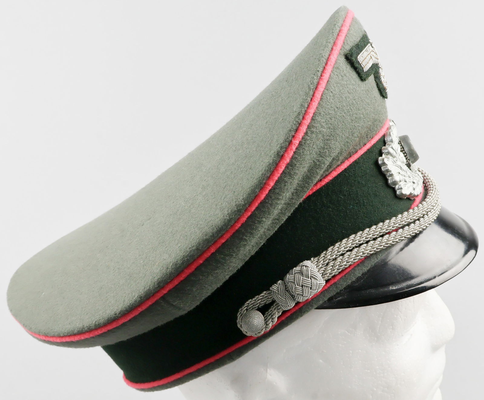PANZER OFFICER'S VISOR CAP - 4