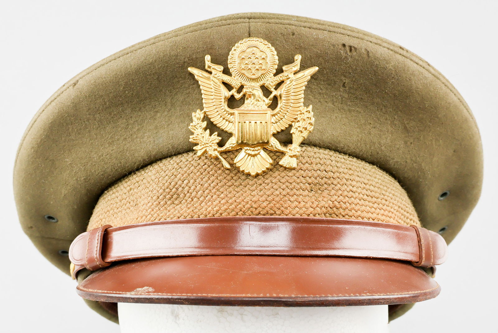 IDENTIFIED 21ST FIELD ARTILLERY REGIMENT CAPTAIN’S SERVICE CAP (1 of 8)