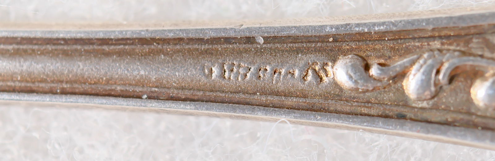 EVA BRAUN SILVER DINNER FORK - 4