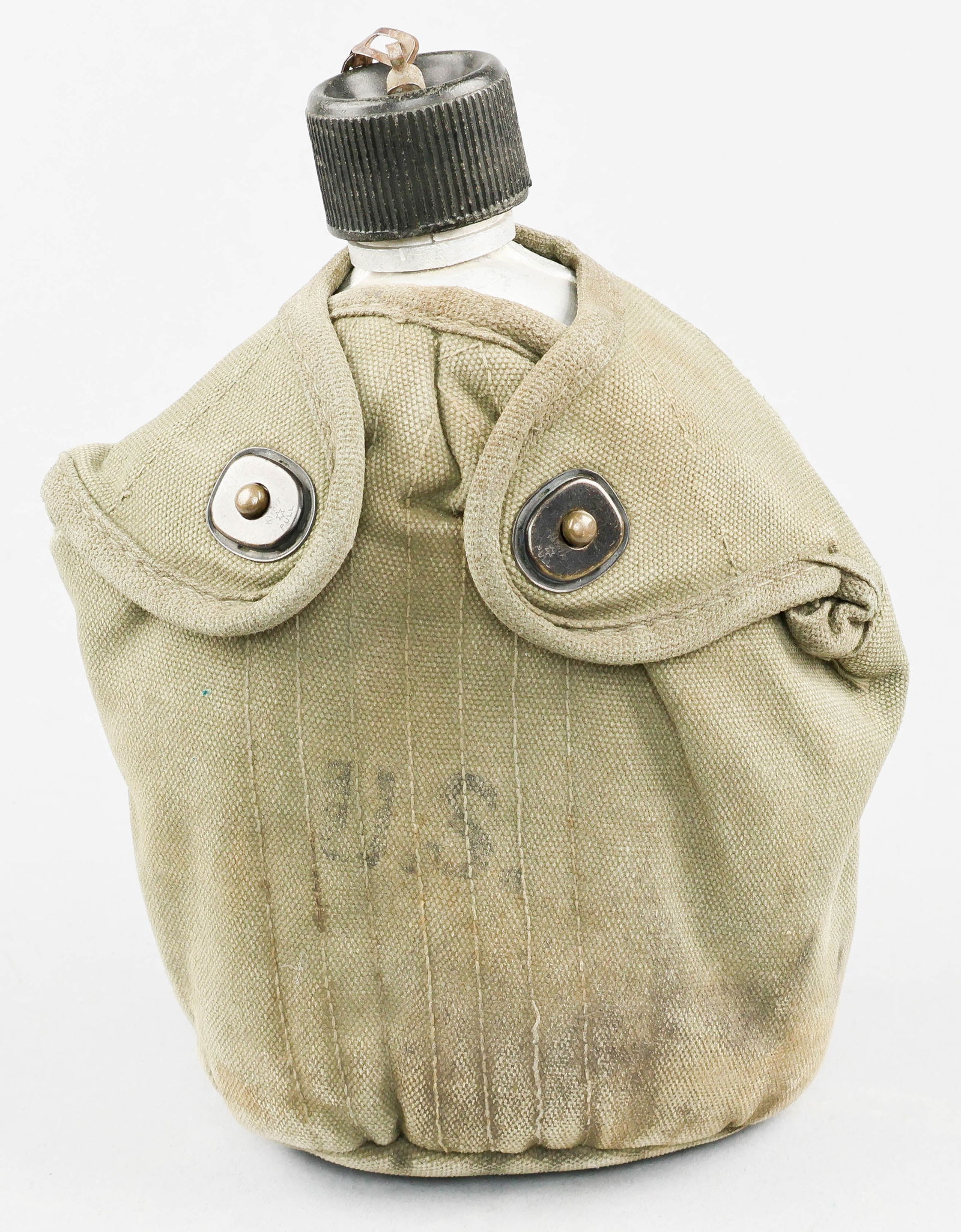 ('BAND OF BROTHERS' 506TH P.I.R.) LT. ROBERT E. HALEY CANTEEN: ROBERT E. HALEY (1919-2004) American military officer in the 101st Airborne Division, a well-rounded student and athlete from Connecticut who served first with the 541st P.I.R., then more famously as