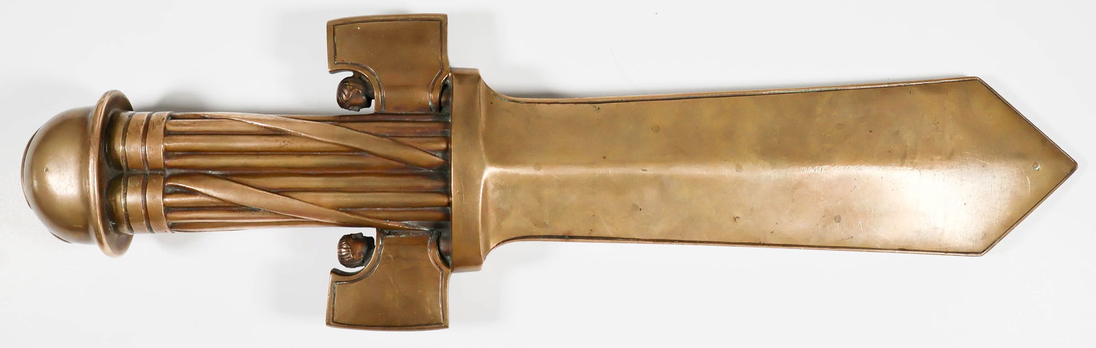 FASCIST ITALIAN PRESENTATION BRASS SWORD AWARD (1 of 9)