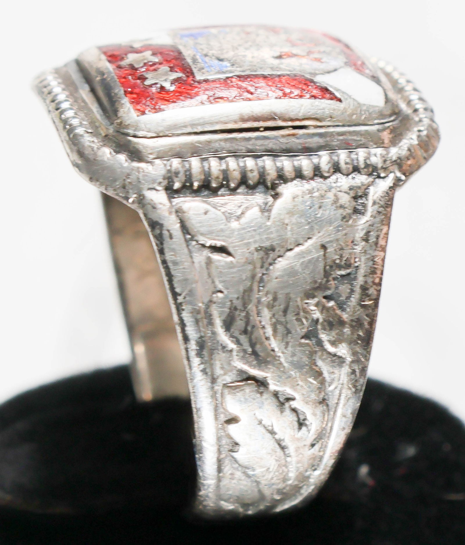 SS VOLUNTEER'S SILVER RING - 2