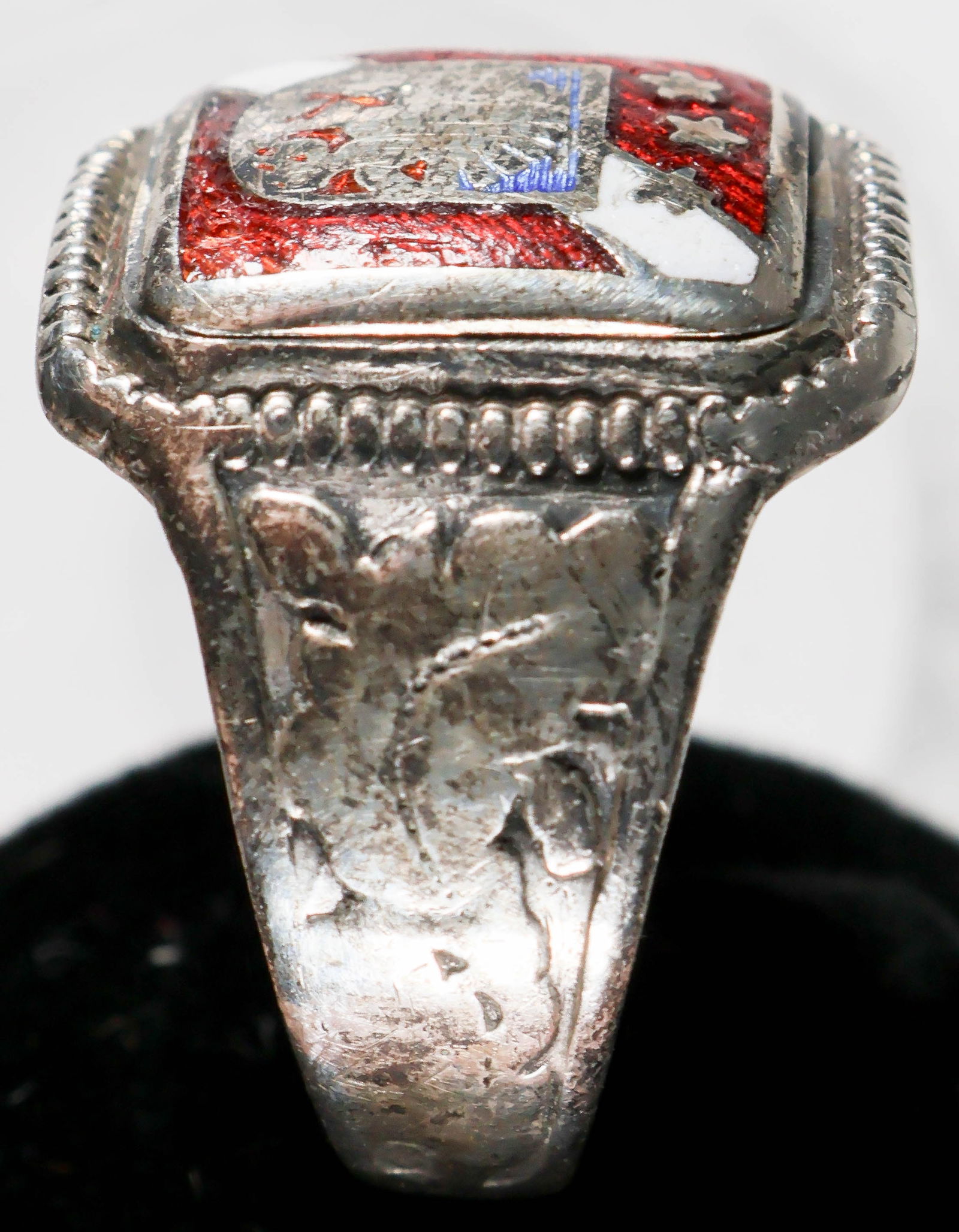 SS VOLUNTEER'S SILVER RING - 3