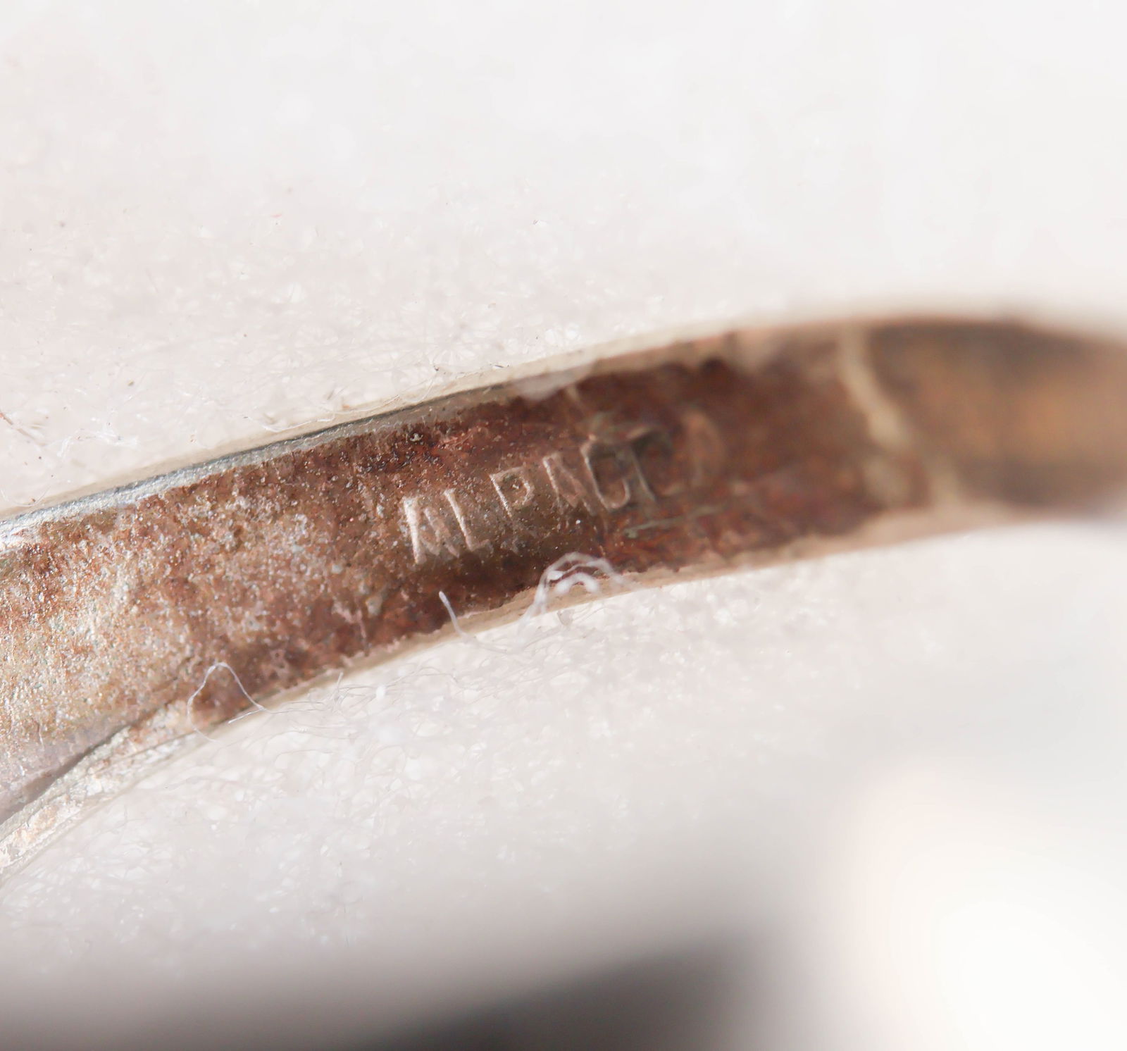 GERMAN WESTWALL ALPACA RING, BOXED - 5