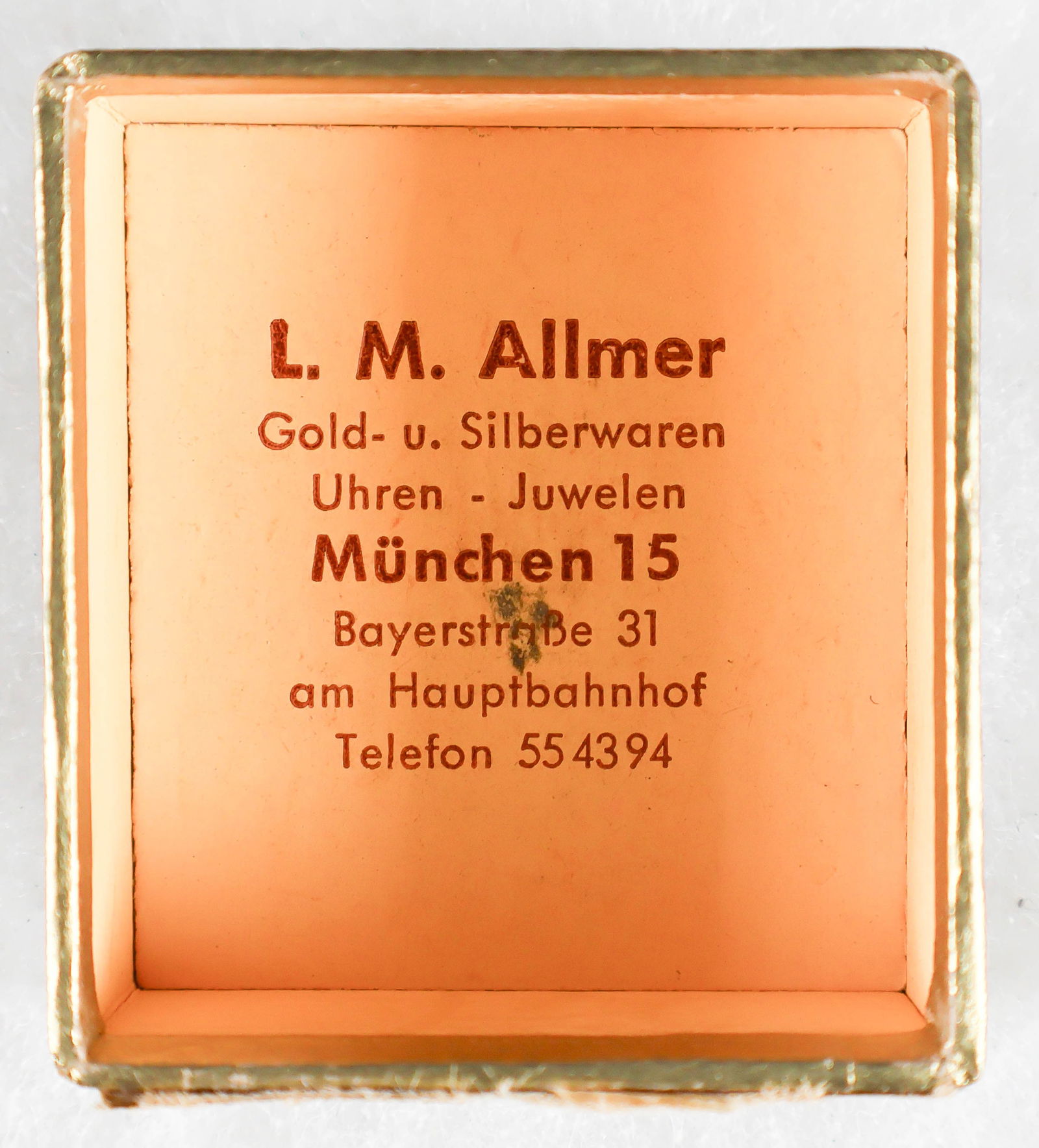 GERMAN WESTWALL ALPACA RING, BOXED - 7