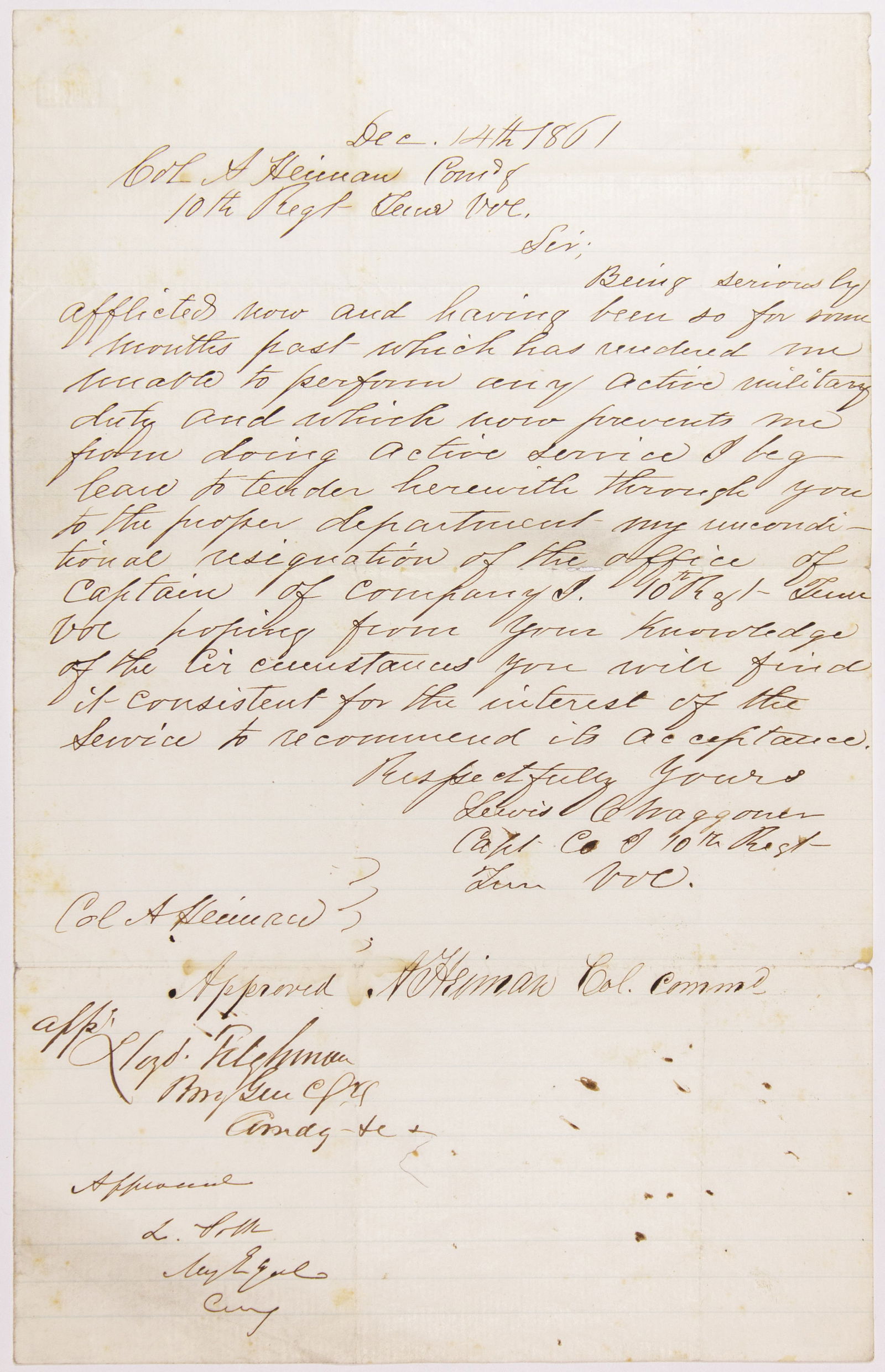 CONFEDERATE GENERALS LEONIDAS POLK AND LLOYD TILGHMAN (1 of 2)