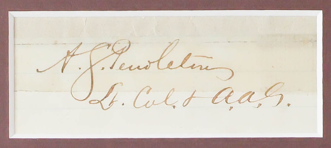 ALEXANDER 'SANDIE' PENDLETON - 3