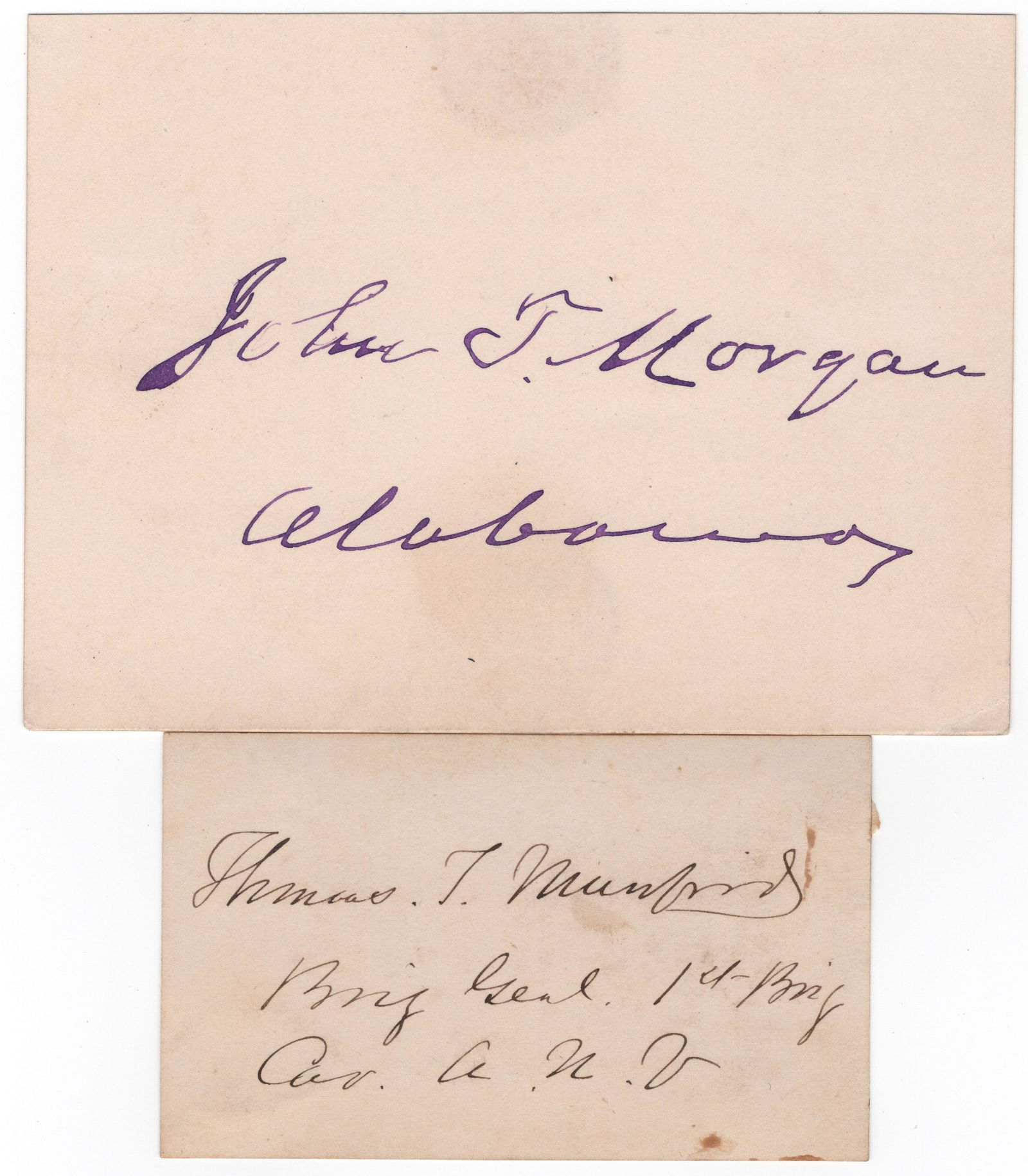 CONFEDERATE BRIGADIER GENERALS (2) (1 of 1)