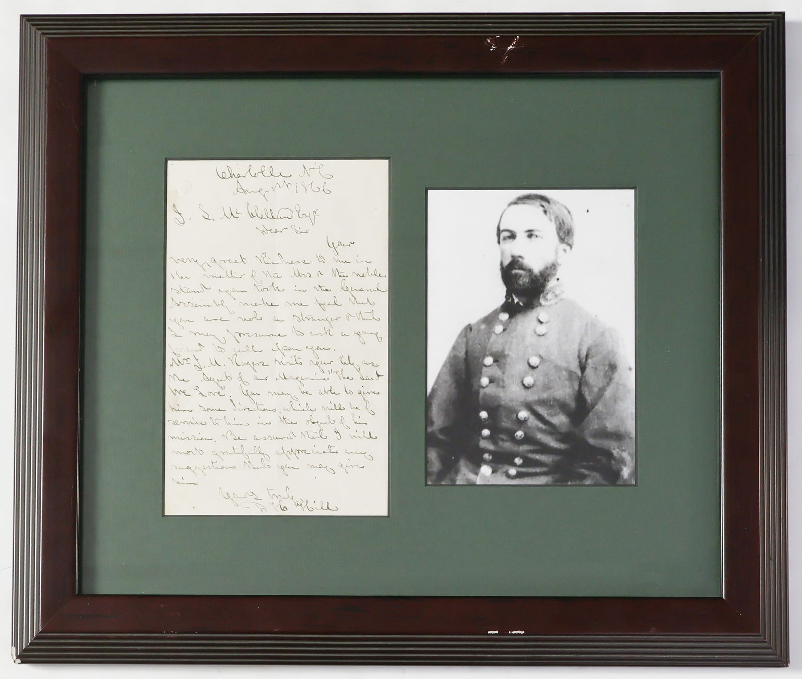 DANIEL H. HILL: (1821 - 1889) Confederate lieutenant general, called 'D.H. Hill' to distinguish him from A.P. Hill, served with distinction in various campaigns of the war but was largely underutilized towards the