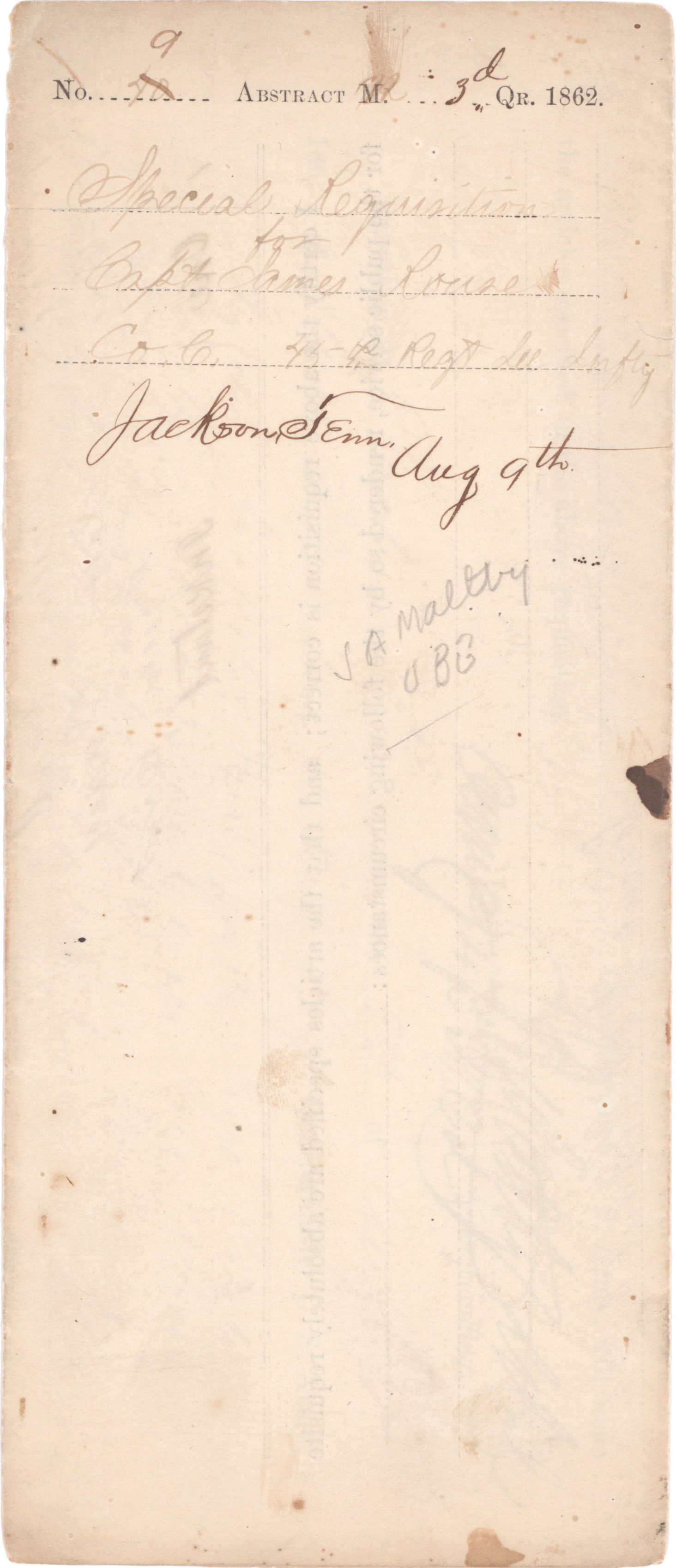 JASPER A. MALTBY - 3