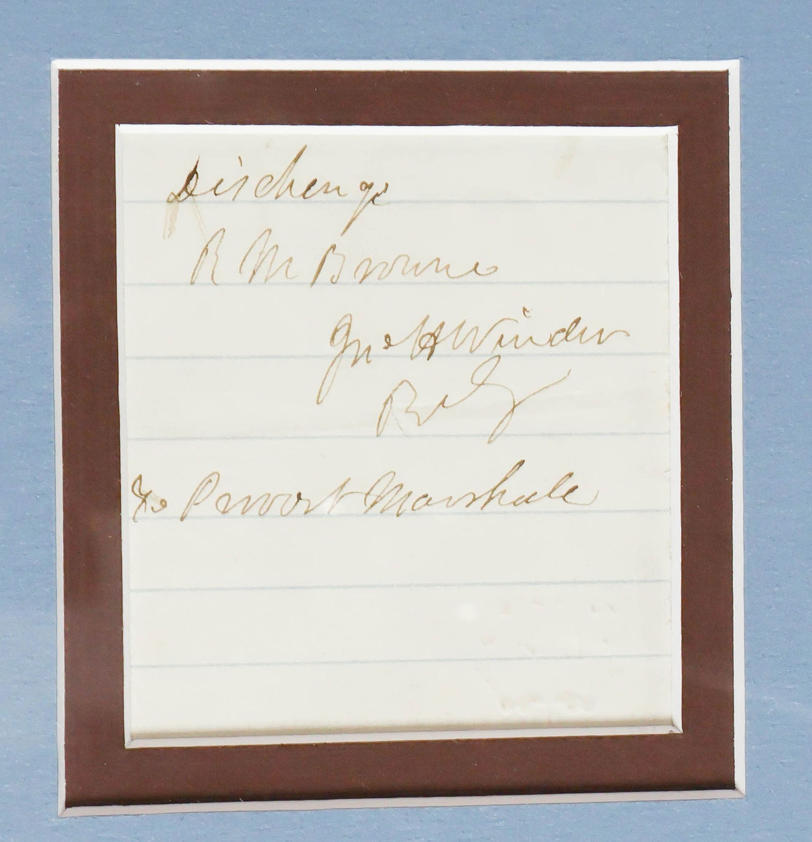 JOHN H. WINDER: (1800-1865) Confederate brigadier general and commander of the Confederate Libby Prison, Belle Isle and the notorious prison at Andersonville. He escaped the hangman, dying just before war's enD. War-