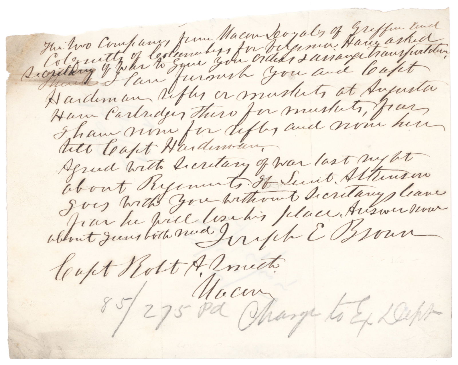 JOSEPH E. BROWN (1 of 2)