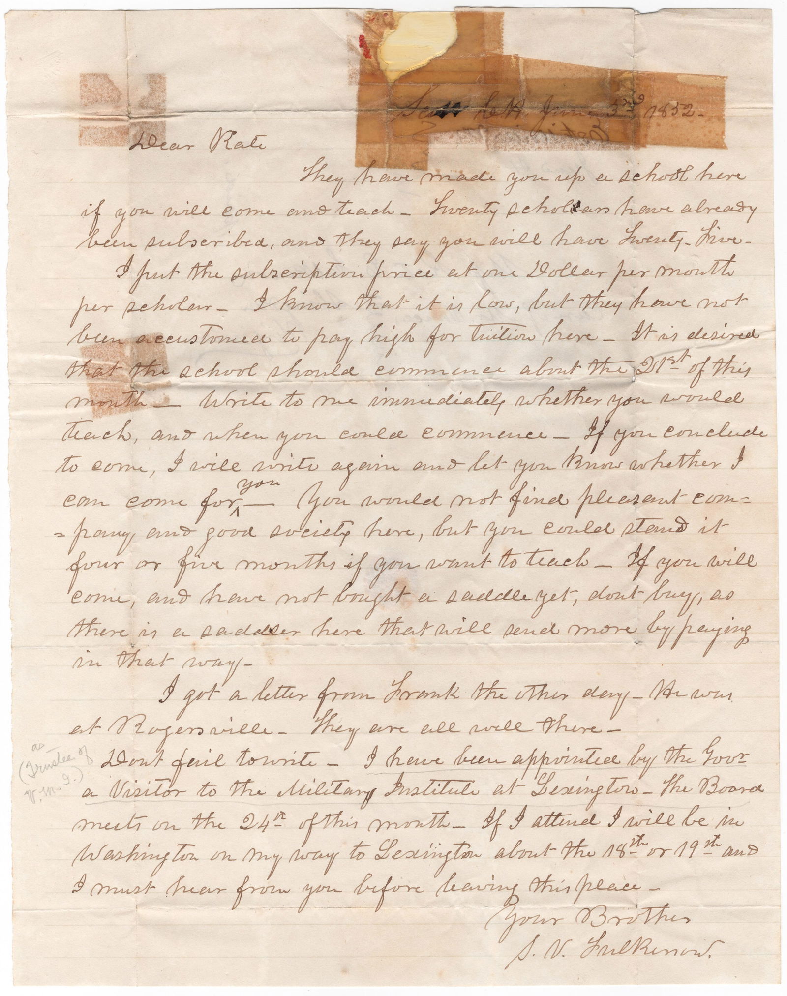 SAMUEL V. FULKERSON: (1822-1862) Confederate colonel, a favorite of Stonewall Jackson who commanded the 3rd Brigade in Jackson’s Division of the Army of Northern Virginia, killed at the Battle of Gaines’ Mill