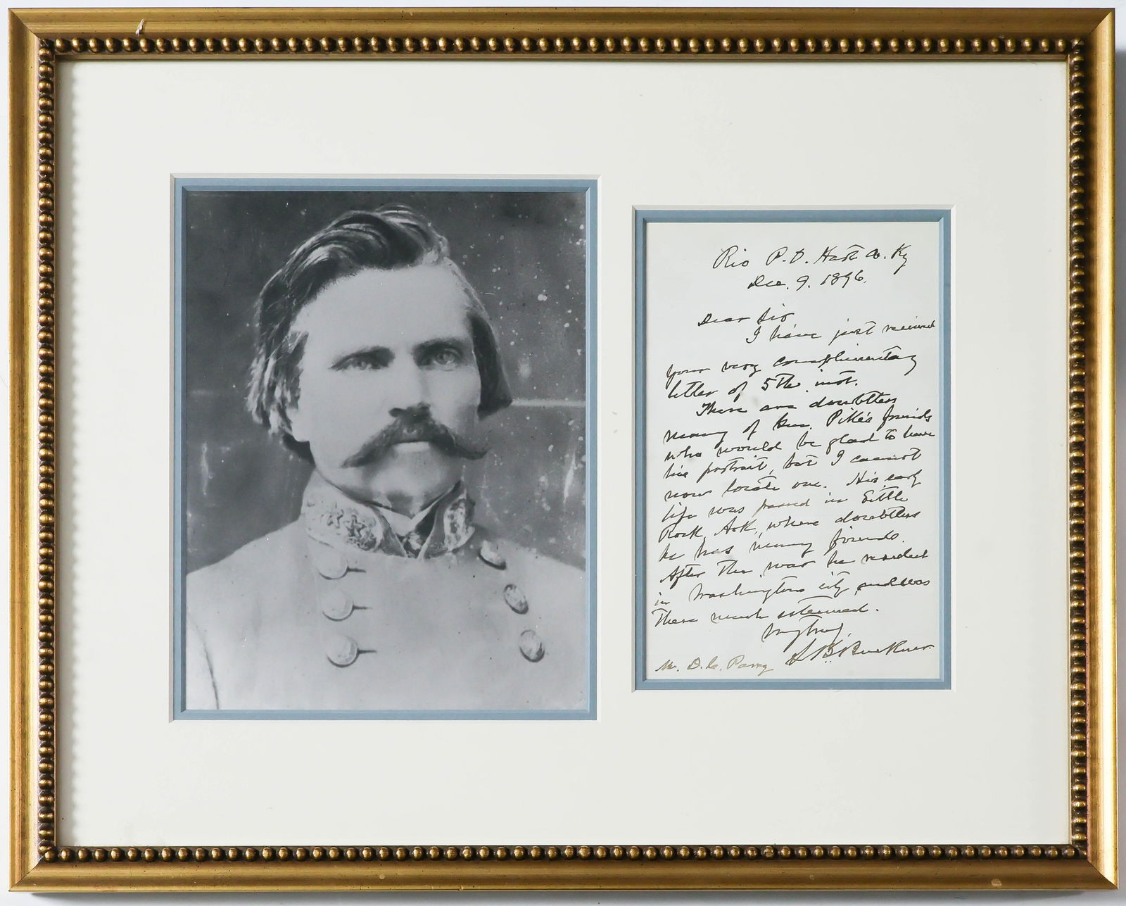 SIMON BOLIVAR BUCKNER: (1823 - 1914) Confederate lieutenant general who led his division at Perryville, and Knoxville. Accepted Ulysses S. Grant's demand for 'unconditional surrender' after the Battle of Fort Donelson makin