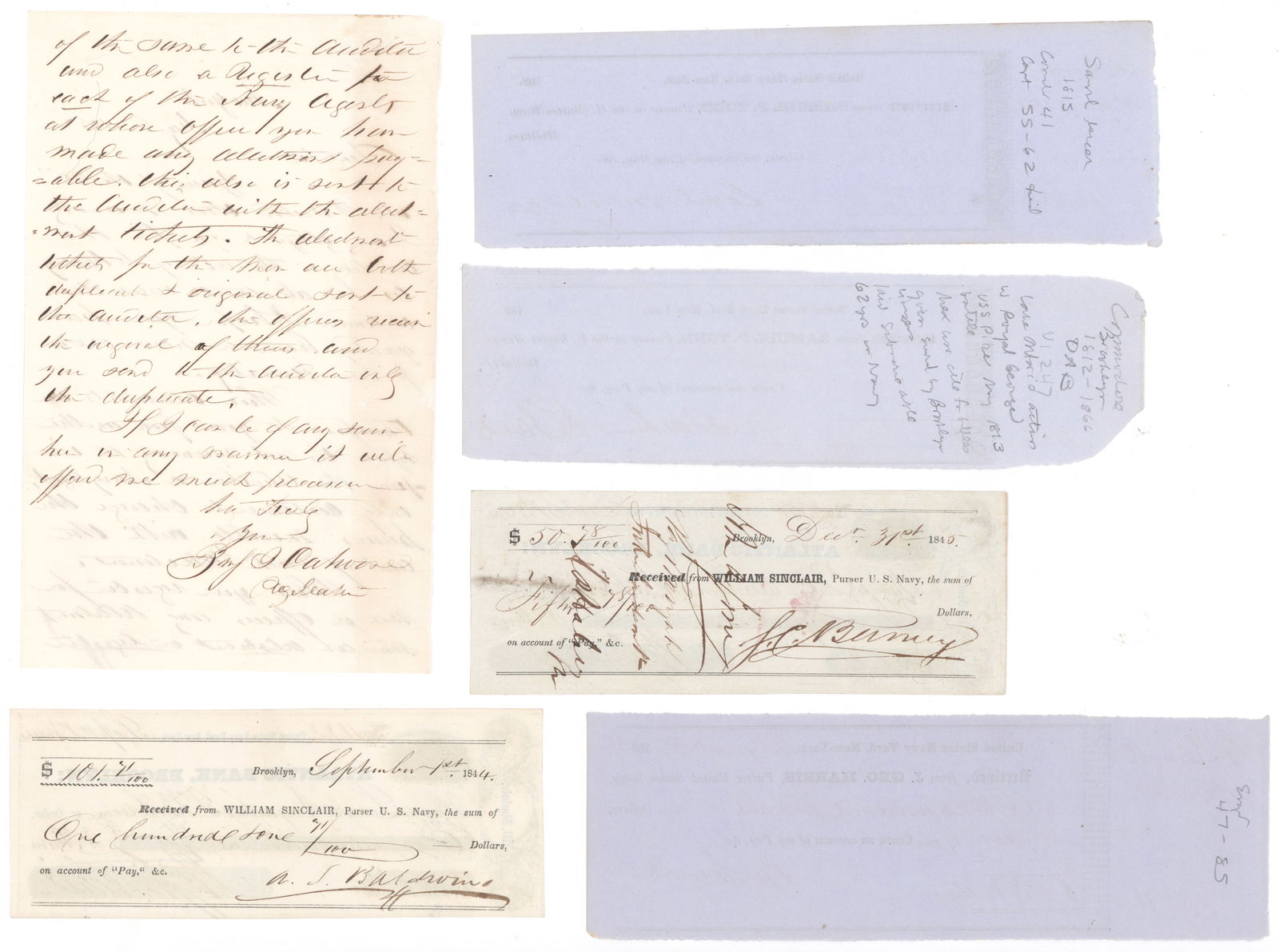 U.S. NAVY PAY RECEIPTS (48) - 6