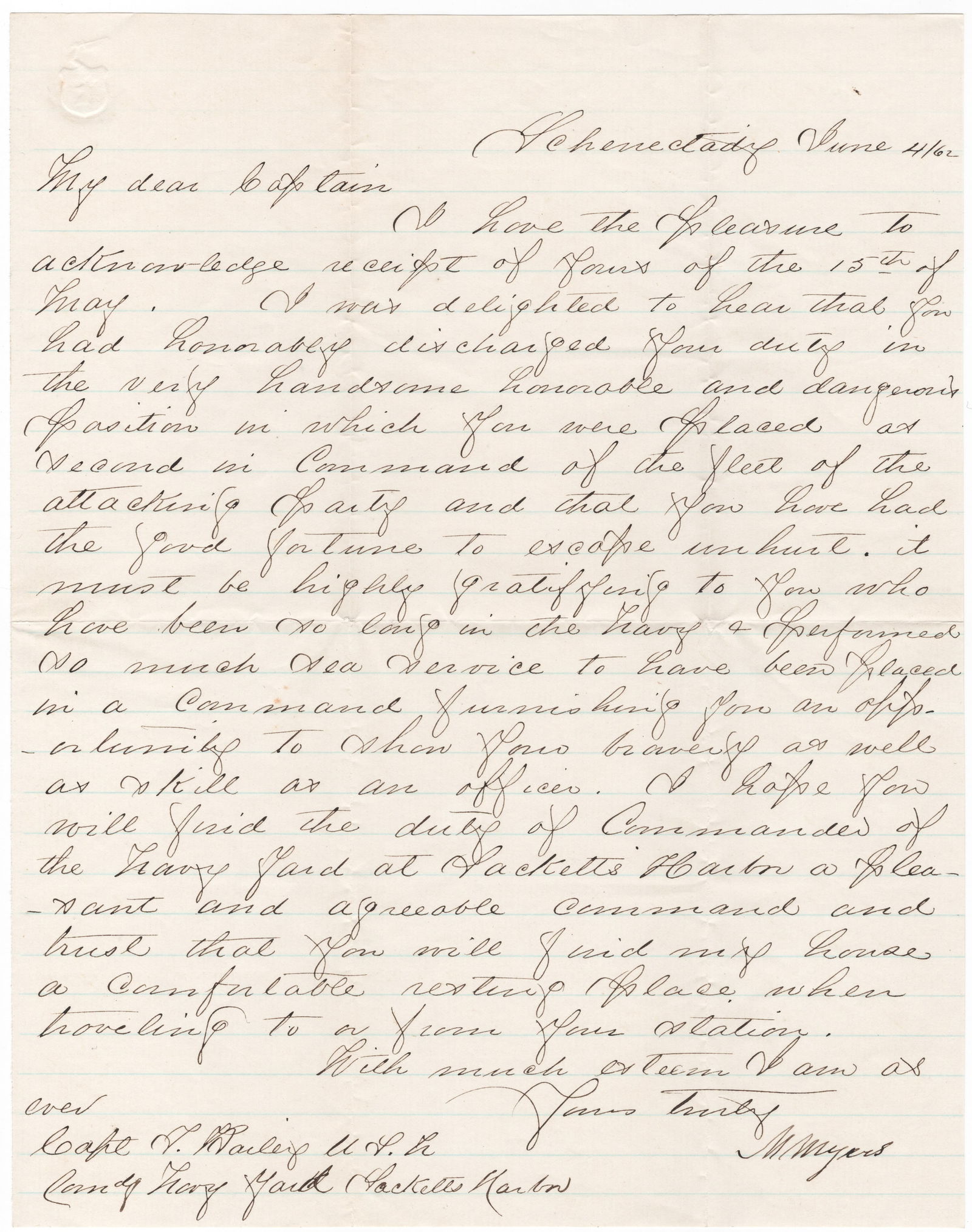 (UNION NAVY) THEODORUS BAILEY - 2