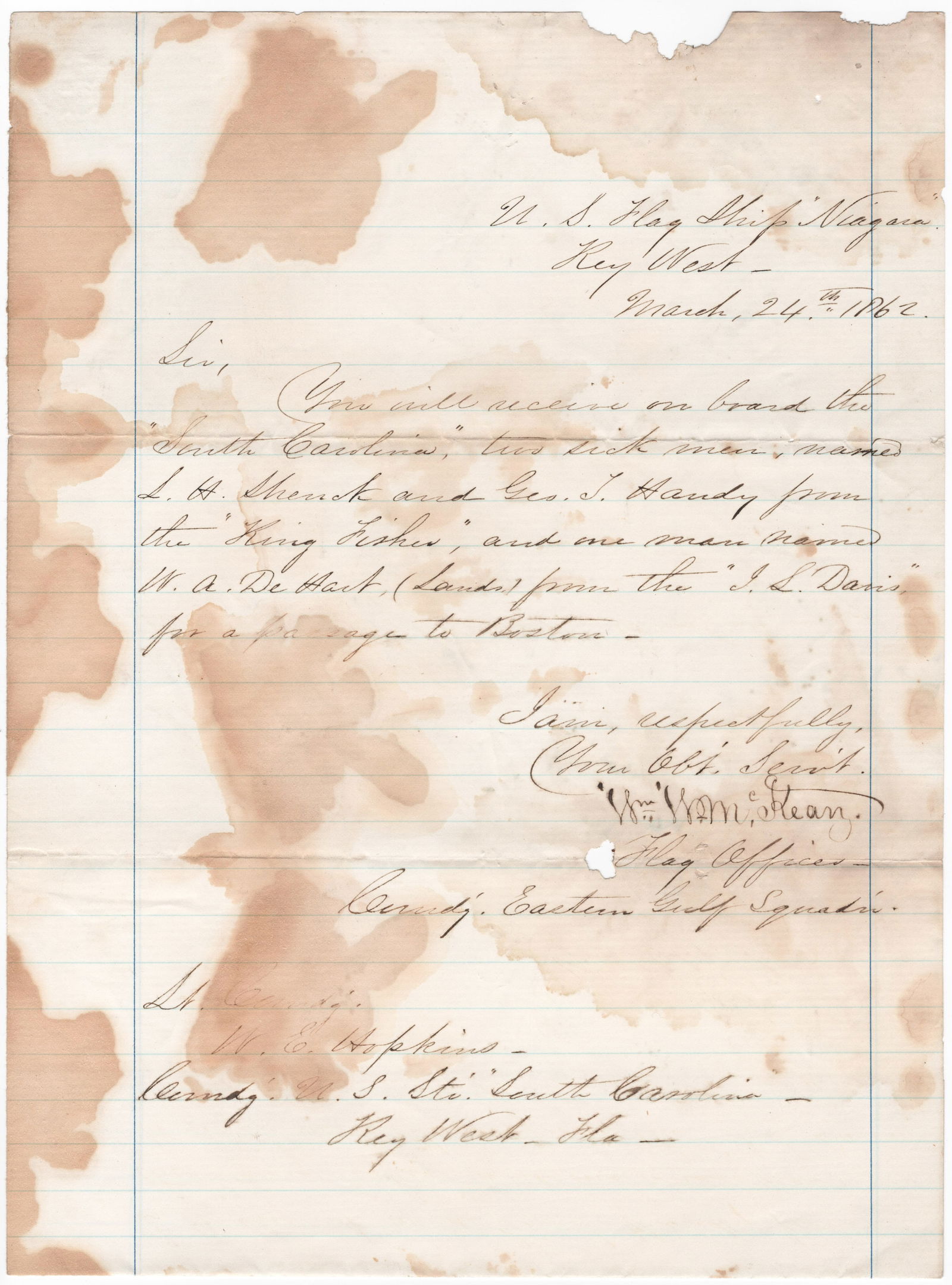 (UNION NAVY) WILLIAM W. MCKEAN (1 of 1)