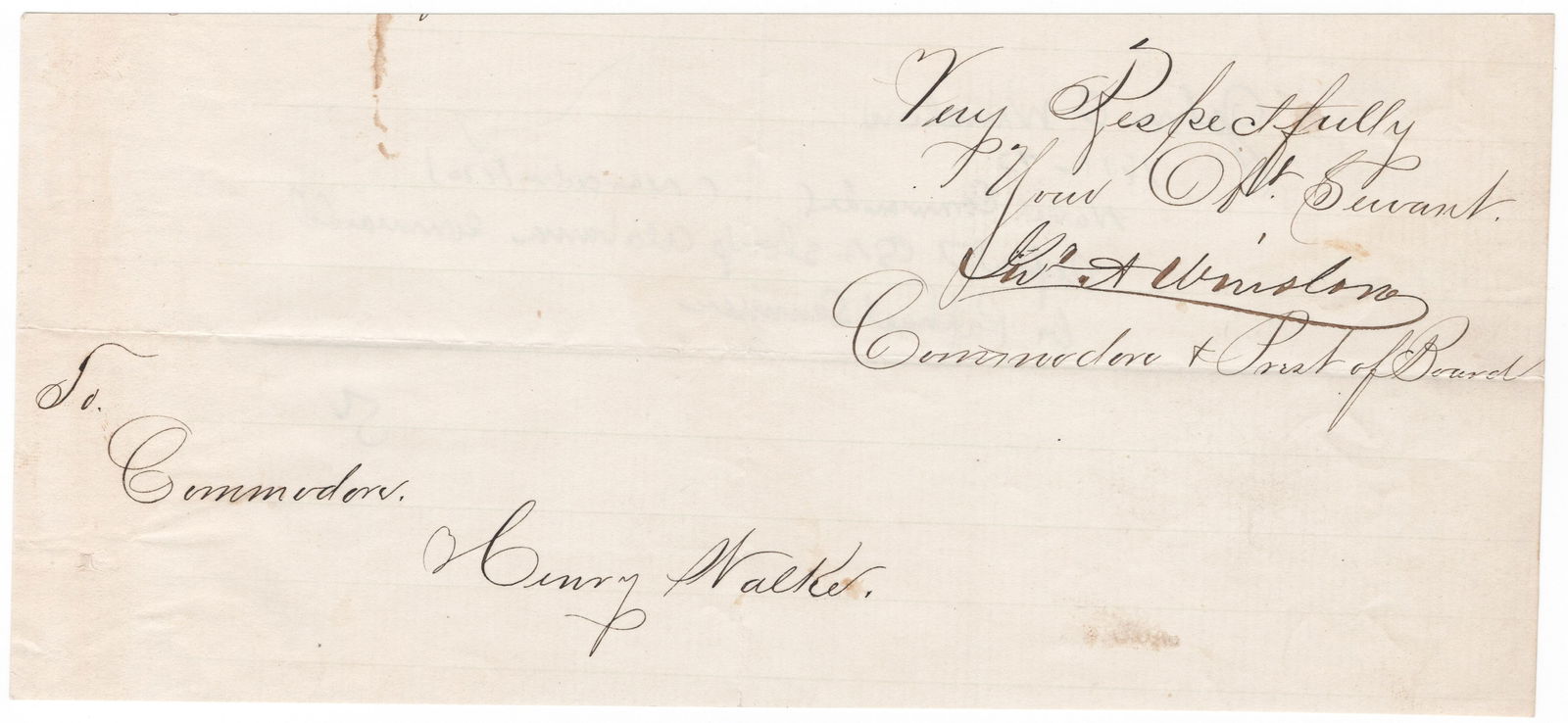 (USS KEARSARGE) JOHN A. WINSLOW AND JAMES S. THORNTON (1 of 2)