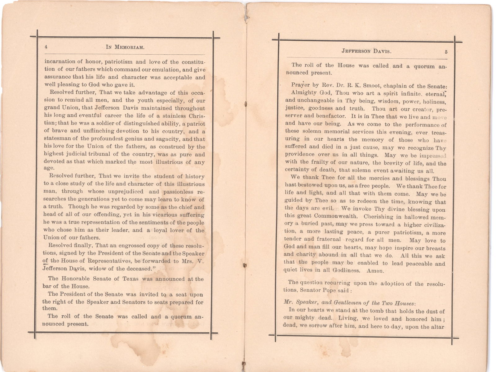 (JEFFERSON DAVIS FUNERAL) - 3