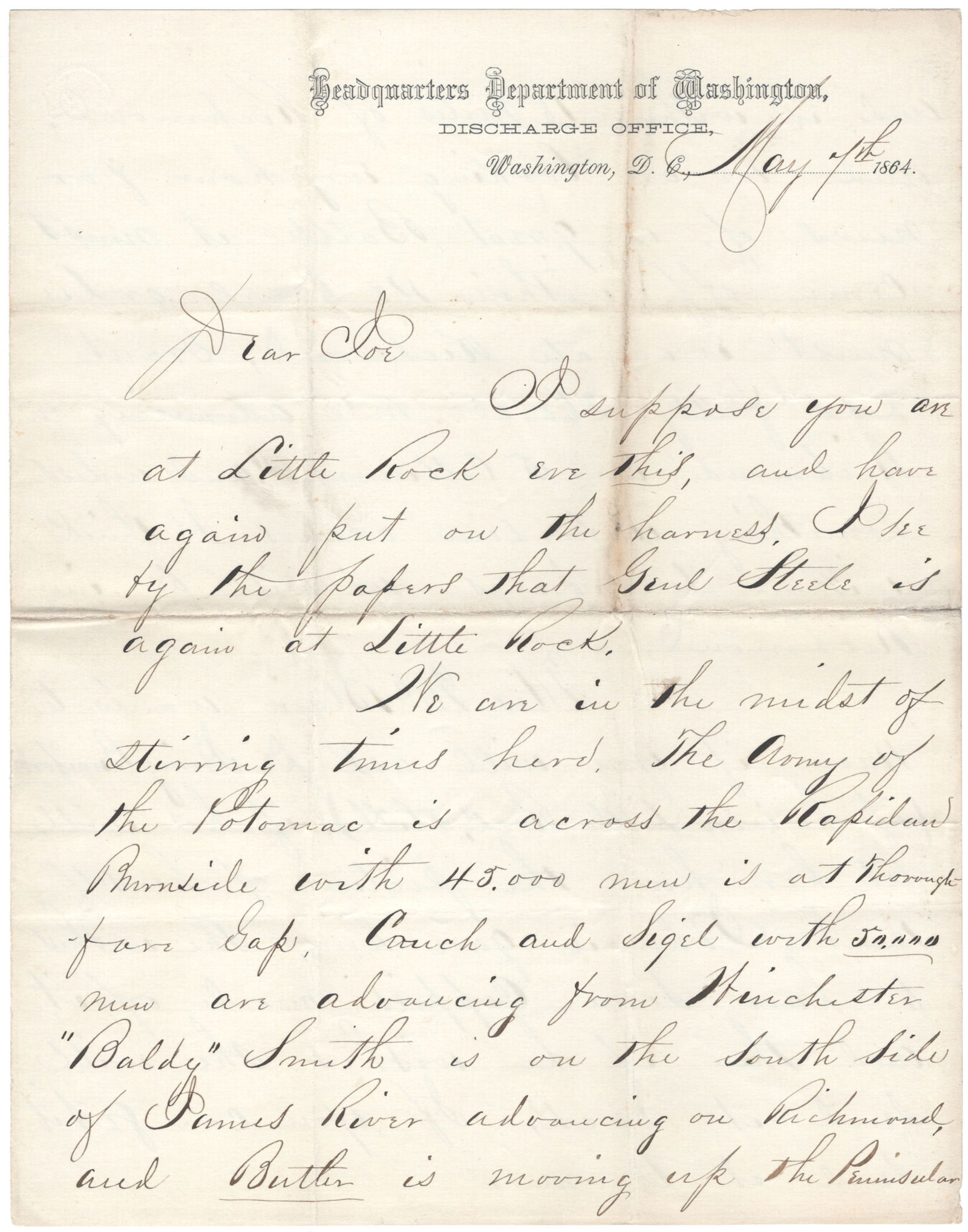 (LINCOLN ASSASSINATION) HENRY W. SMITH (1 of 5)