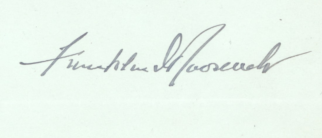FRANKLIN D. ROOSEVELT - 3