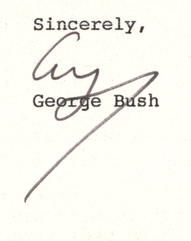 GEORGE H. BUSH - 2