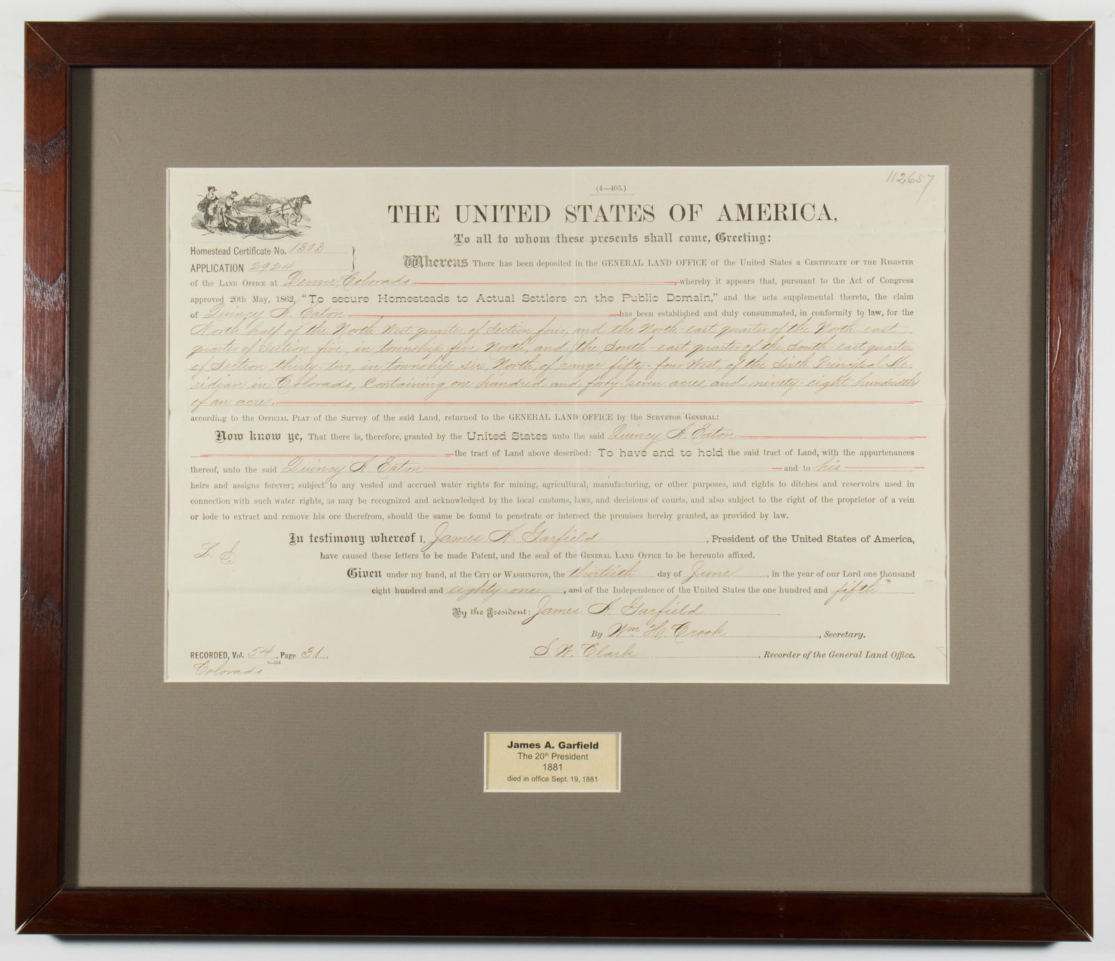 JAMES A. GARFIELD - 2