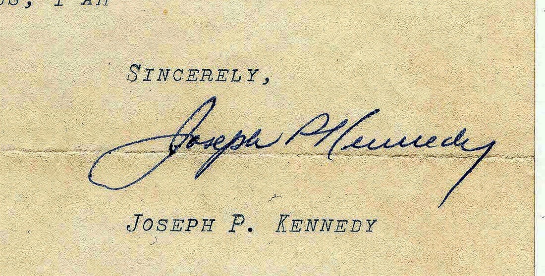 JOSEPH P. KENNEDY - 2