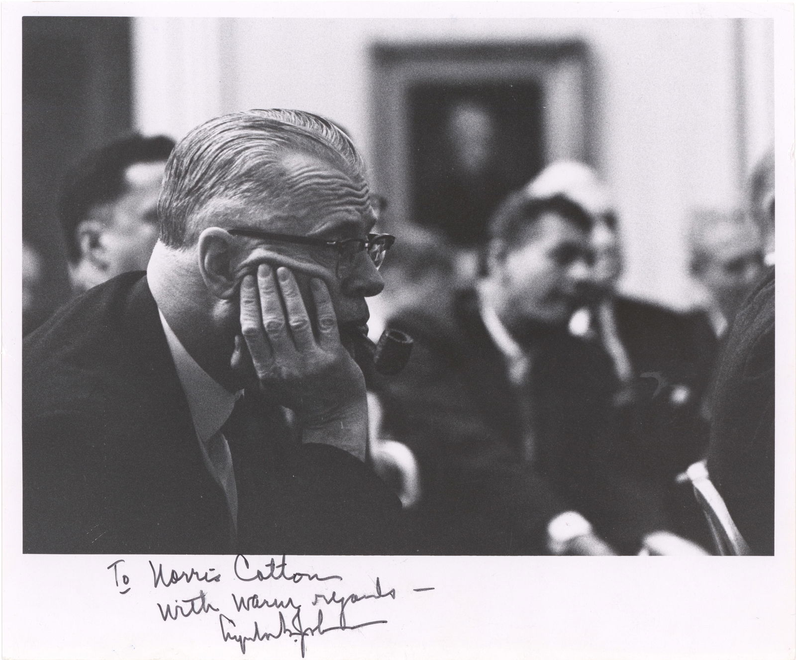 LYNDON B. JOHNSON: (1908 - 1973) Thirty-sixth President of the United States and creator of the 'Great Society' social welfare programs. America's growing angst about the state of the United States' involvement in the