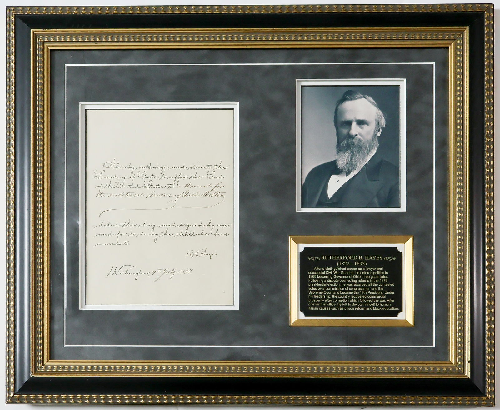 RUTHERFORD B. HAYES - 2