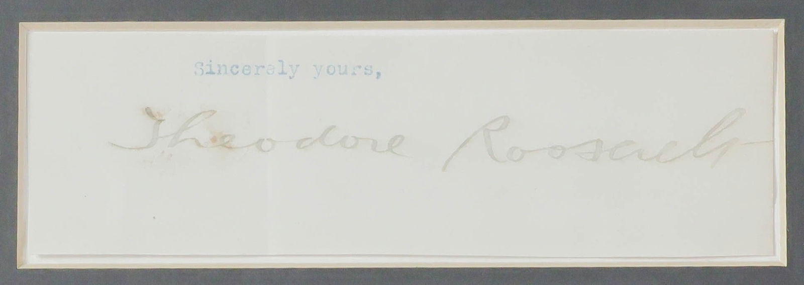 THEODORE ROOSEVELT - 3