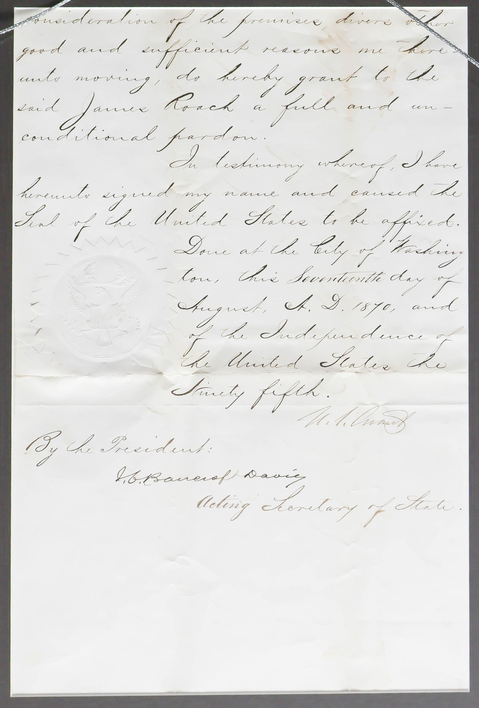 ULYSSES S. GRANT - 2