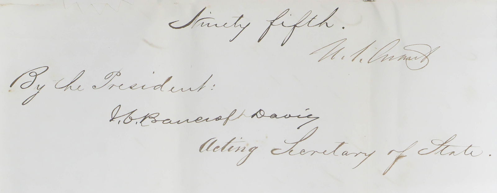 ULYSSES S. GRANT - 3