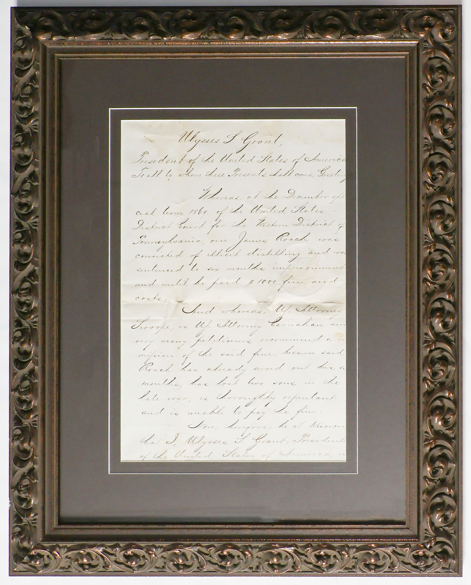 ULYSSES S. GRANT - 4