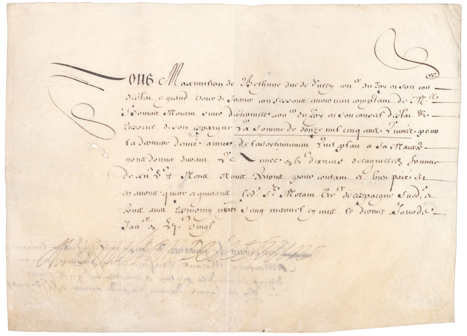 MAXIMILIEN DE BETHUNE, DUKE OF SULLY (1 of 3)