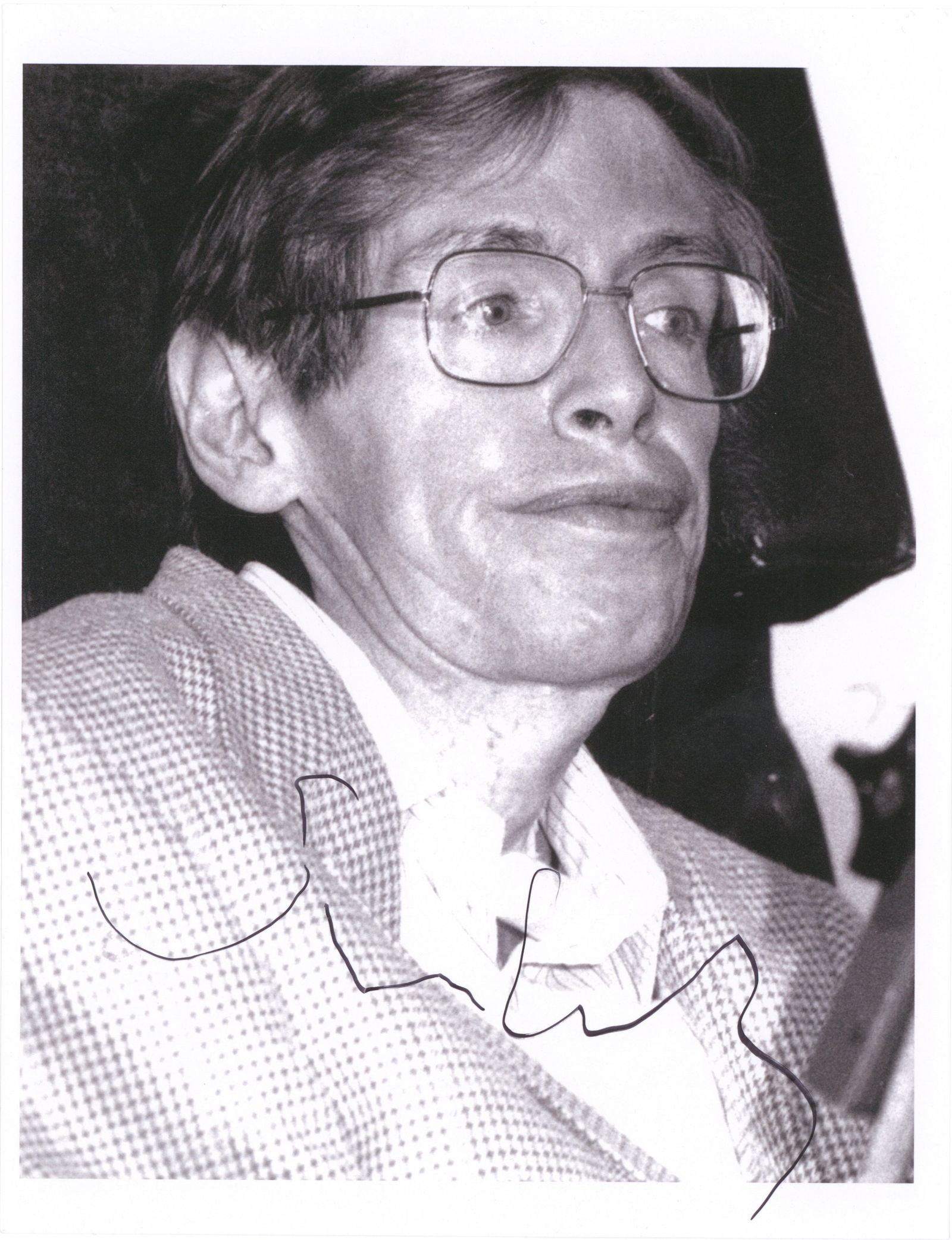 STEPHEN HAWKING: (1942 – 2018) English theoretical physicist, cosmologist, and author who was director of research at the Centre for Theoretical Cosmology at the University of Cambridge.[6][17][18] Between 1979