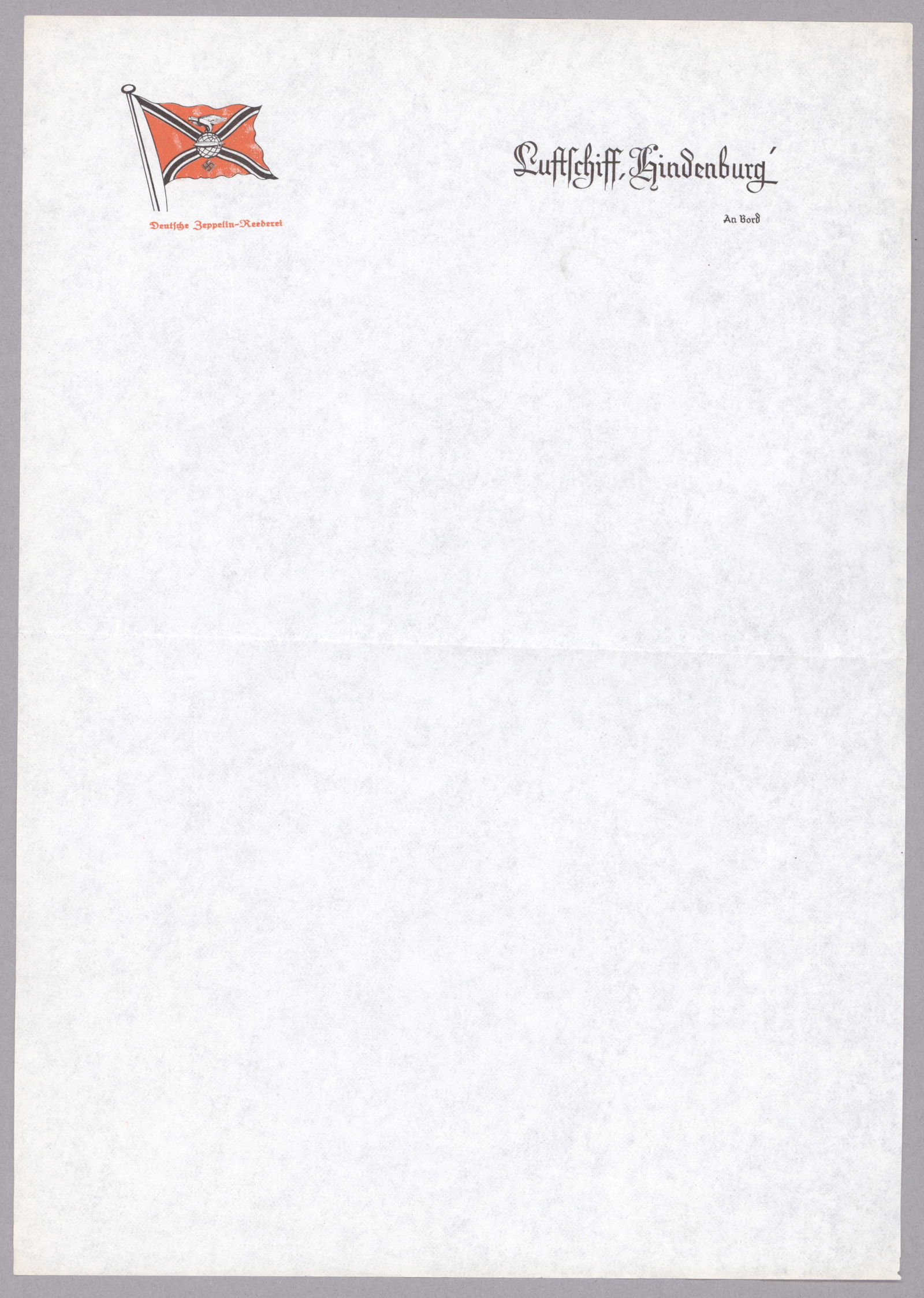 AIRSHIP HINDENBURG STATIONERY (2) (1 of 2)