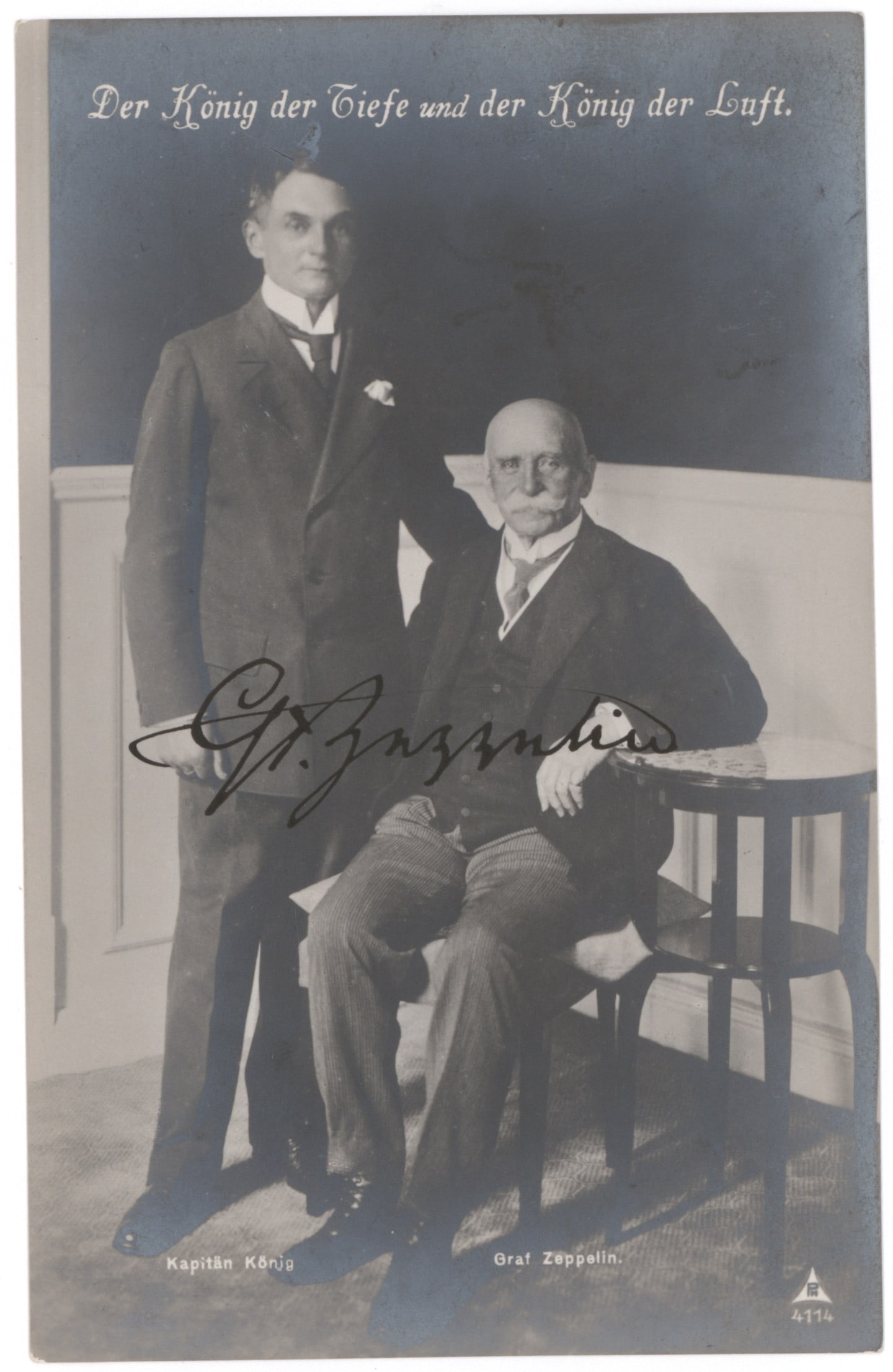 FERDINAND VON ZEPPELIN: (1838–1917) German general and later inventor of the Zeppelin rigid airships. He founded the company Luftschiffbau Zeppelin. On 2 July 1900, Zeppelin made the first flight with the LZ1 over