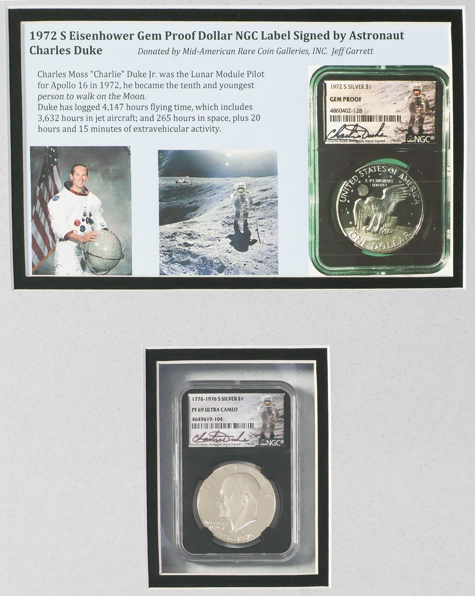 (NUMISMATICS) CHARLES DUKE - 2