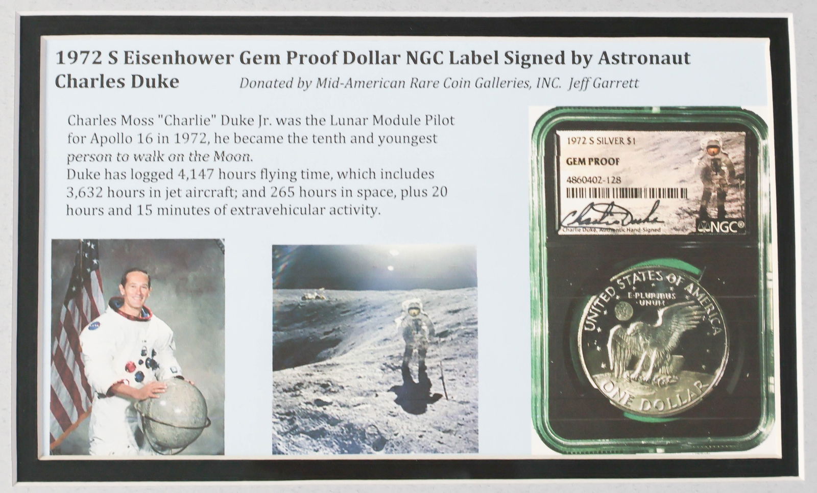 (NUMISMATICS) CHARLES DUKE - 3