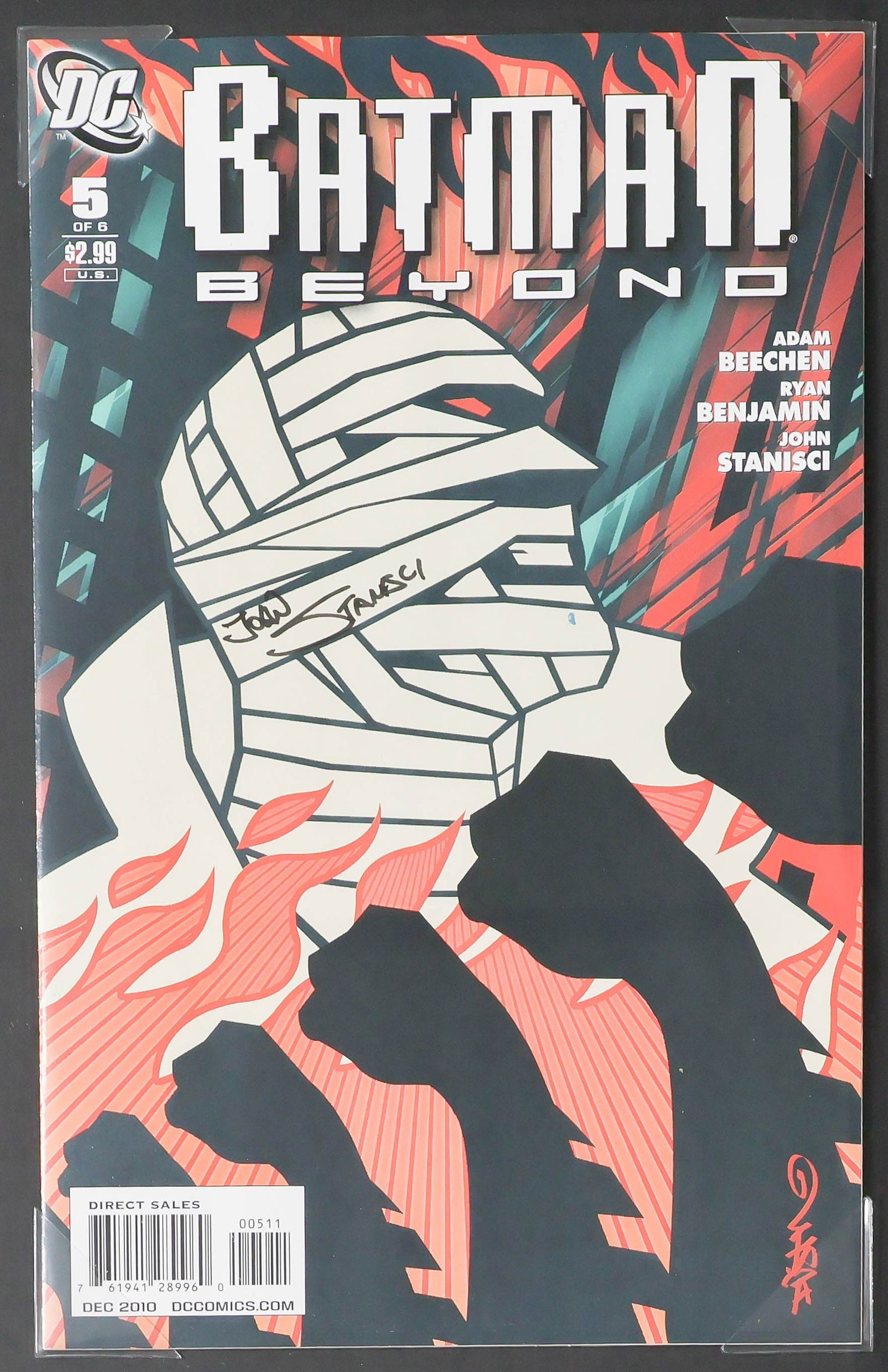 (BATMAN COMICS) JOHN STANISCI: (b. 1968) American cartoonist, started in the industry in the early 1990s with Marvel Comics on their Marvel Comics Presents… title. Since then he has worked on a variety of titles in his