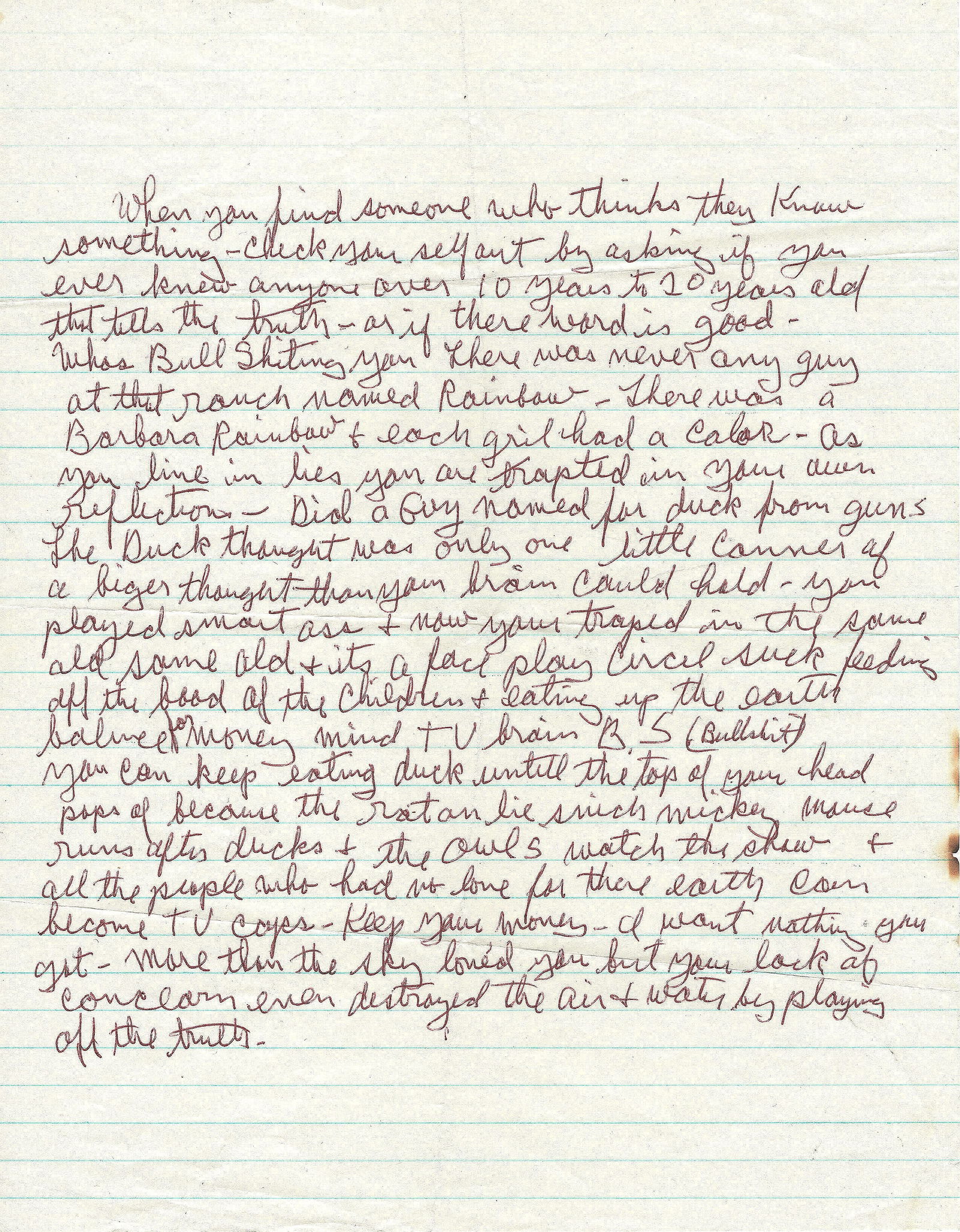 CHARLES MANSON (1 of 2)