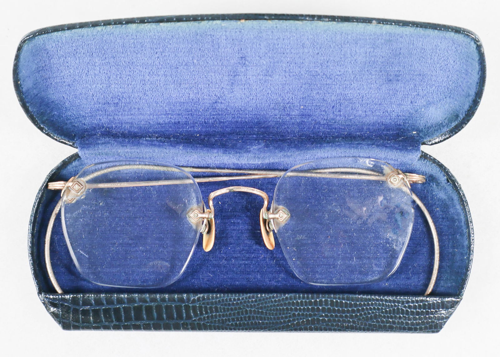GEN. FRANZ HALDER'S EYEGLASSES WITH CASE: FRANZ HALDER (1884–1972), German general and the chief of staff of the OKH. Halder directed the planning and implementation of Operation Barbarossa, the 1941 invasion of the Soviet Union. He