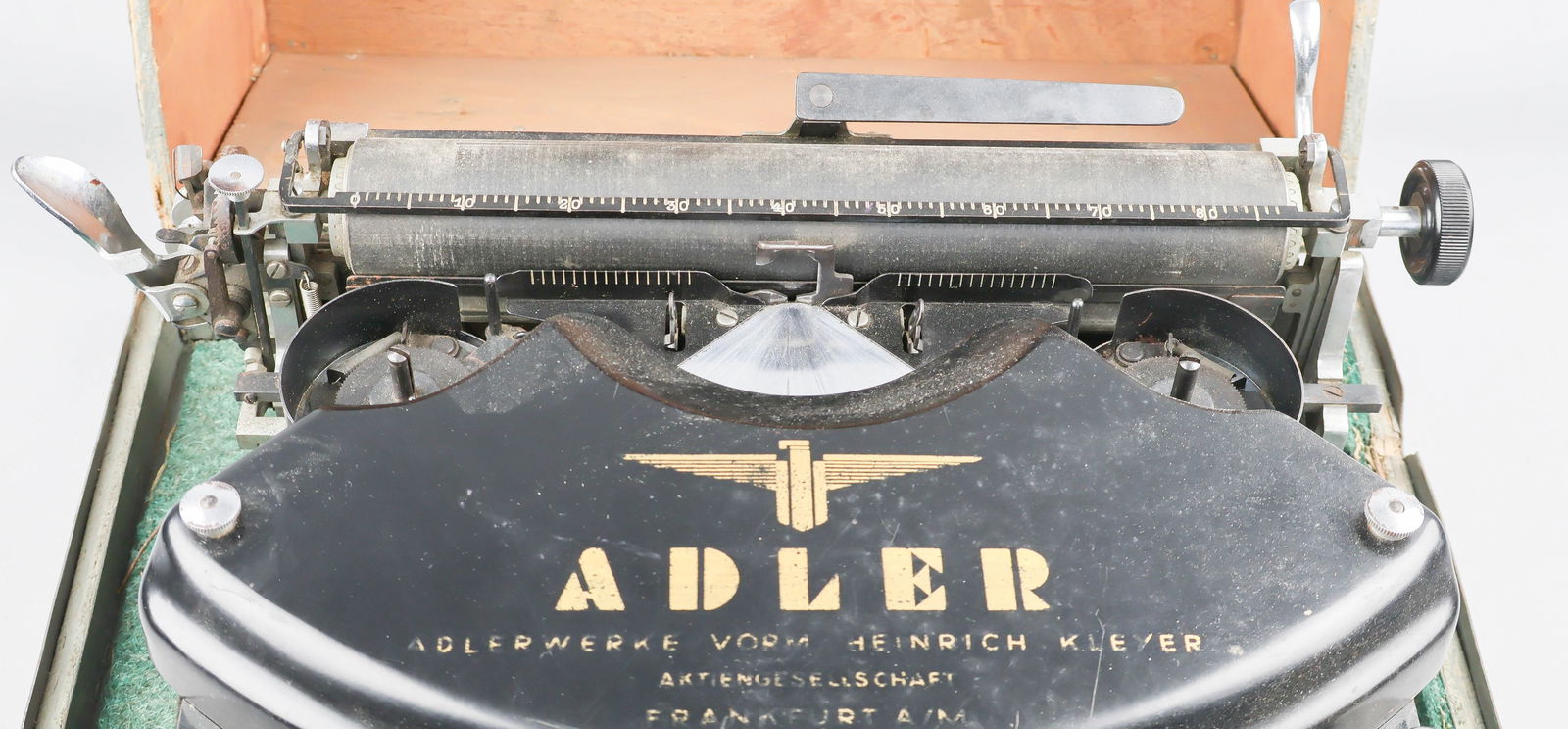 GEN. FRANZ HALDER'S PERSONAL WARTIME ADLER TYPEWRITER - 5